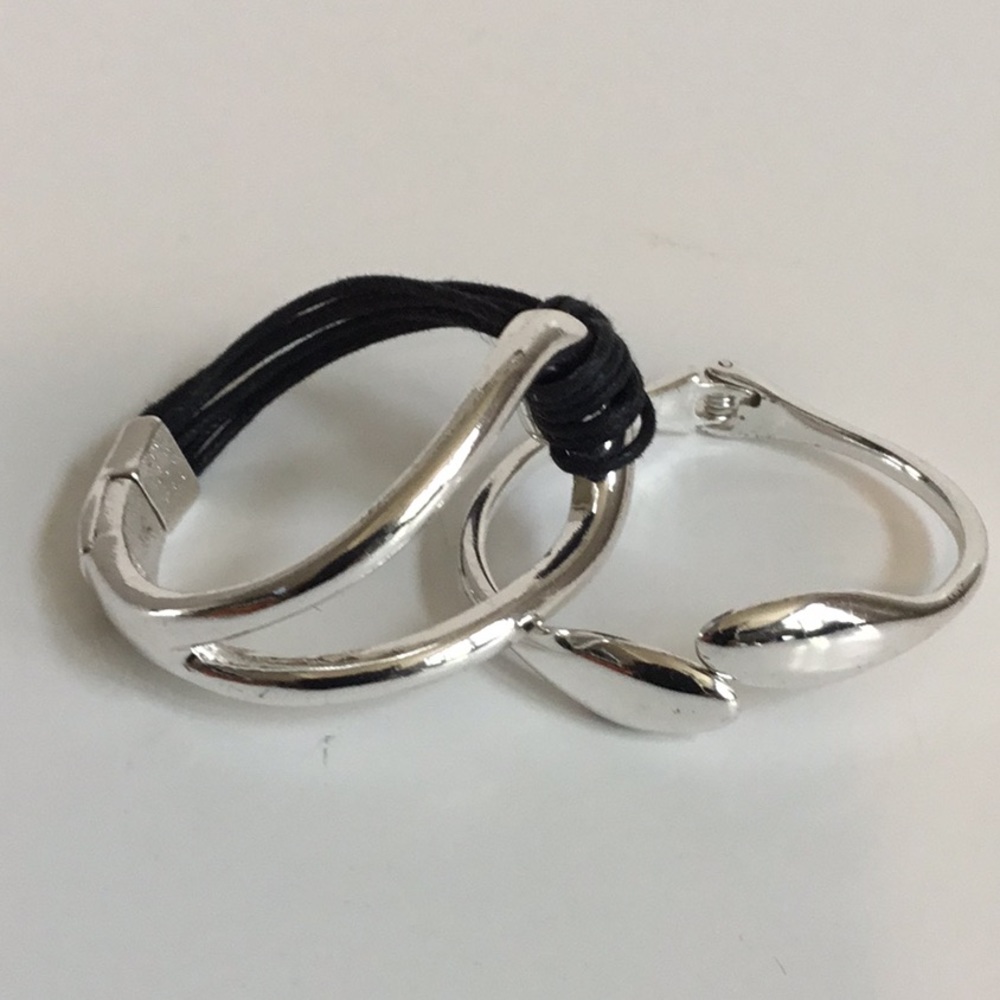 Silver bracelets